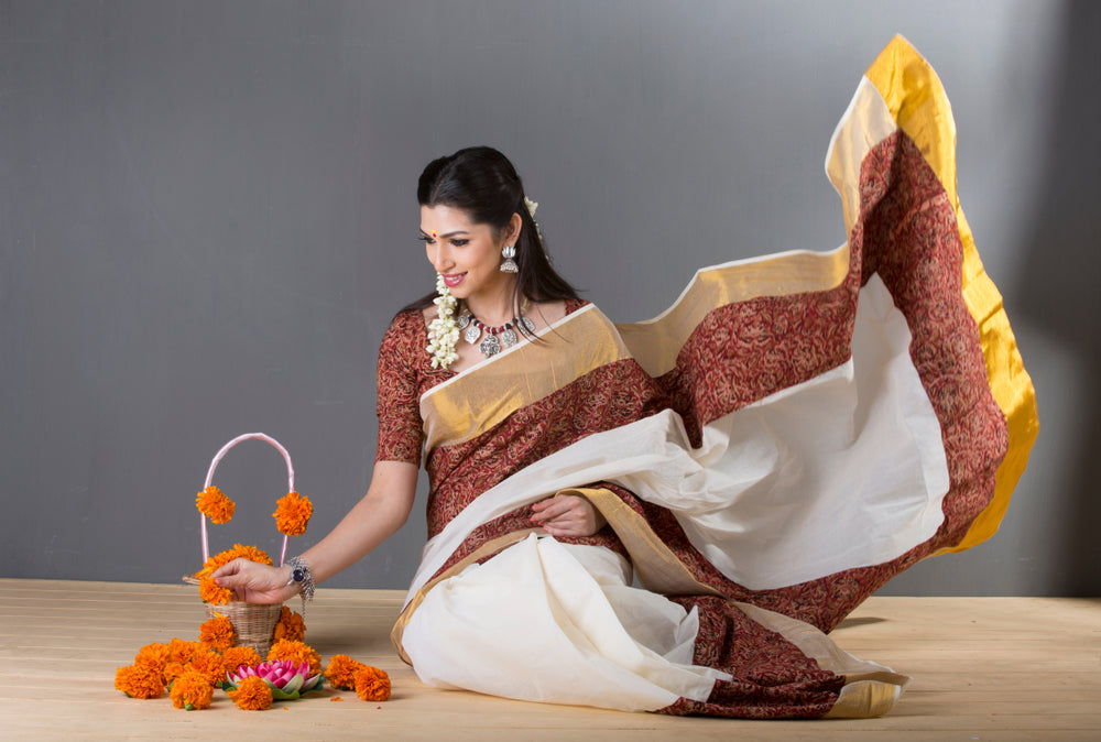 Real Romance Of Woman Resonates Variety Of Vibrand Indian Sarees