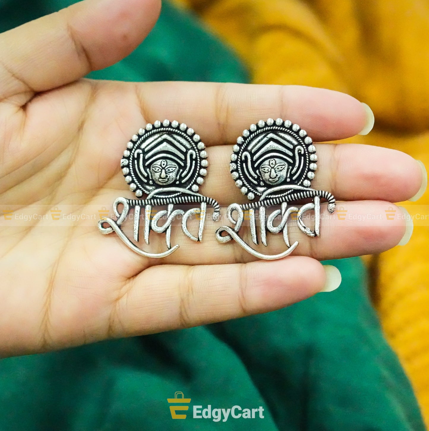 Shakti Studs Ring with Earring Combo