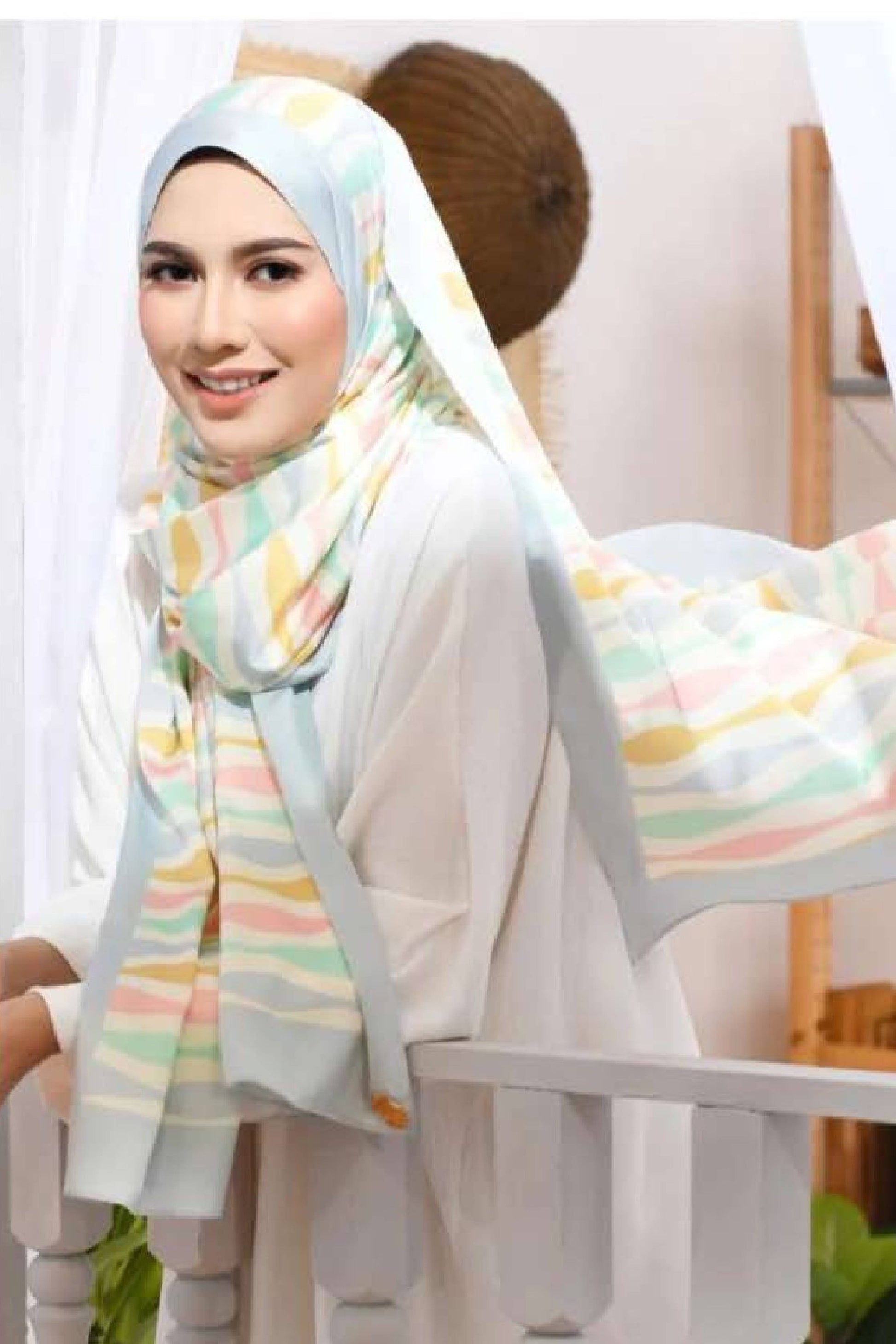 Silk scarf hijab for women online dubai shopping