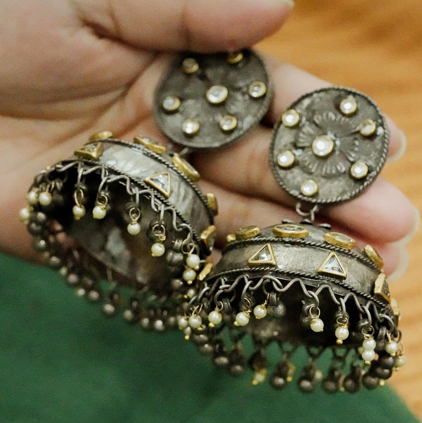 Explore the timeless treasures offered by antique jhumka in the UAE