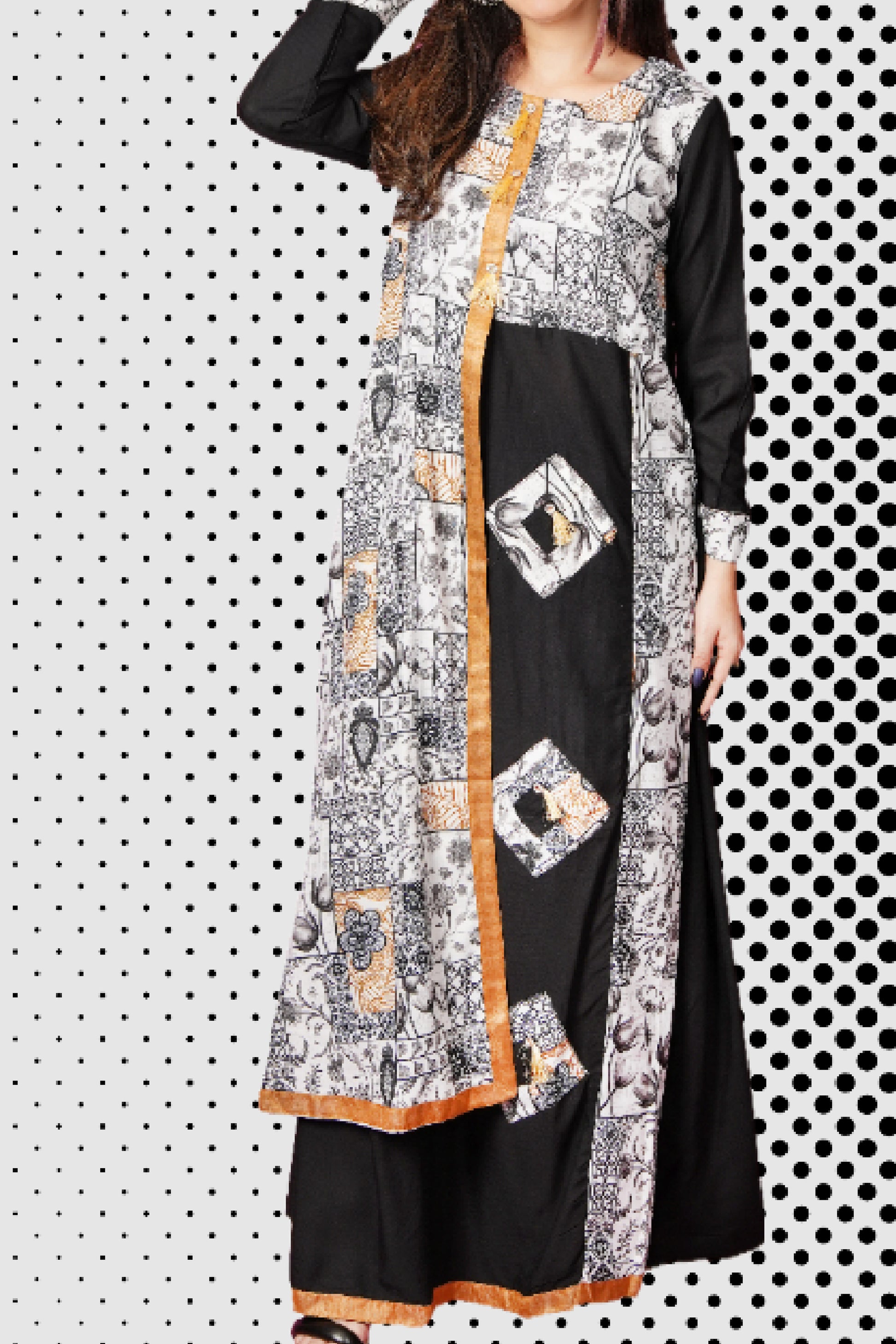 Explore Black Party Wear Kurtis for Women in the UAE
