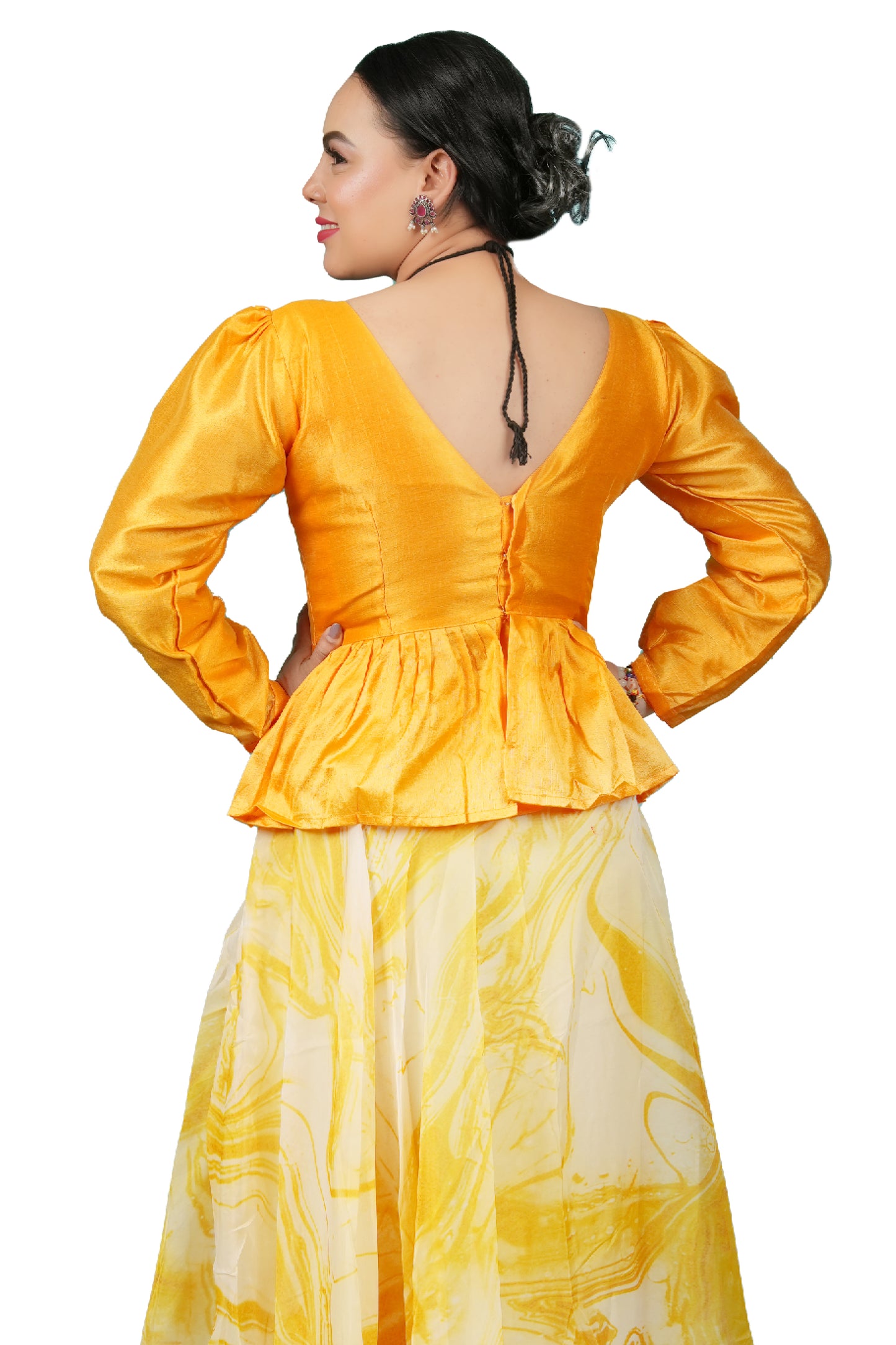 Premium Designer Yellow Lehenga Choli
