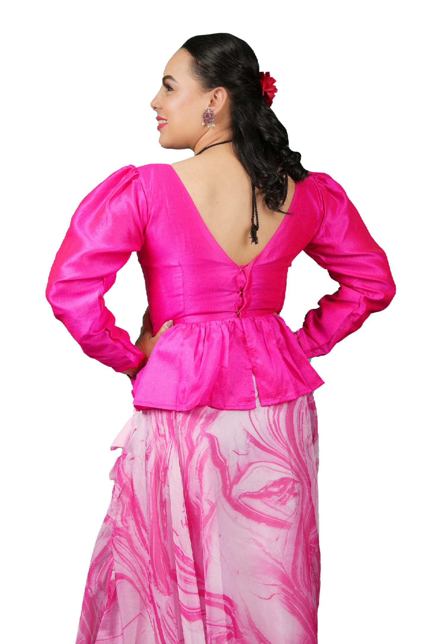 Premium Designer Pink Lehenga Choli