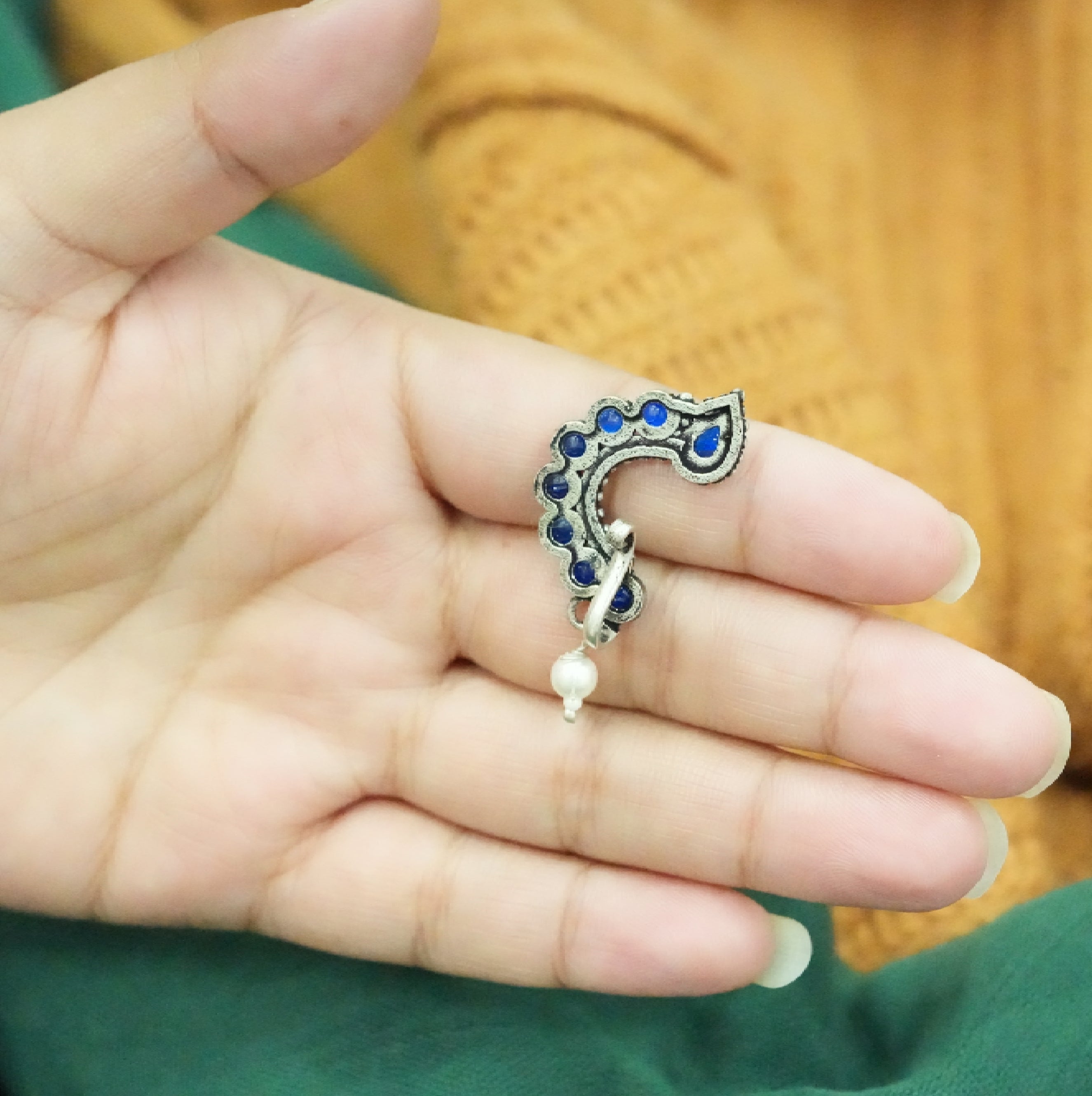 Buy Indian Nose Rings Nose studs Punjabi Jewelry hoop nose rings – Tagged 