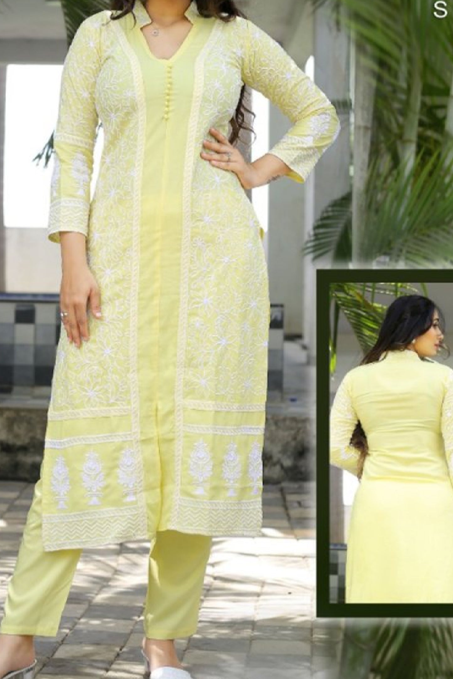Beautiful Embroidery Kurti with Pant for Women Wear